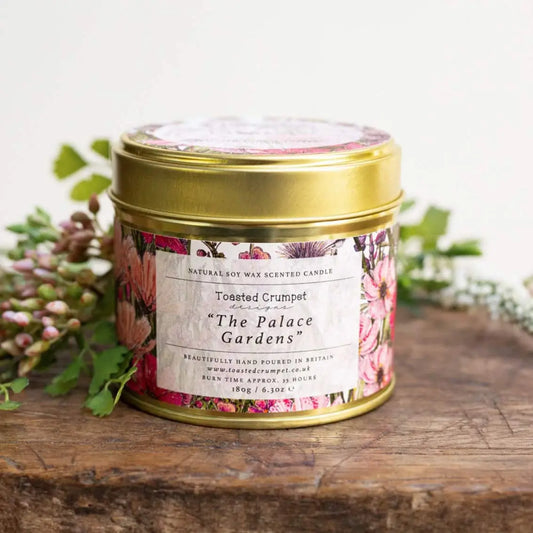 Toasted Crumpet - The Palace Gardens Soy Candle 35 hours