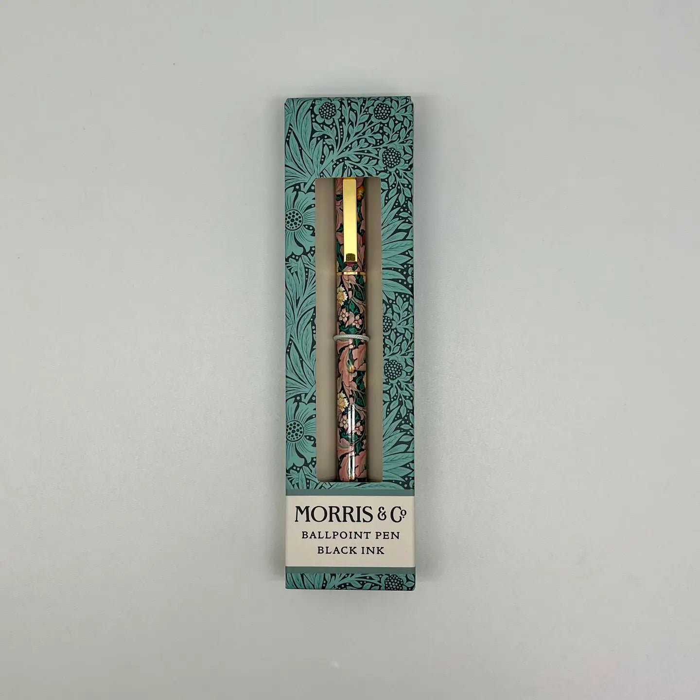 William Morris - Gift Box Pen Stationery Pink Green