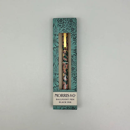 William Morris - Gift Box Pen Stationery Pink Green