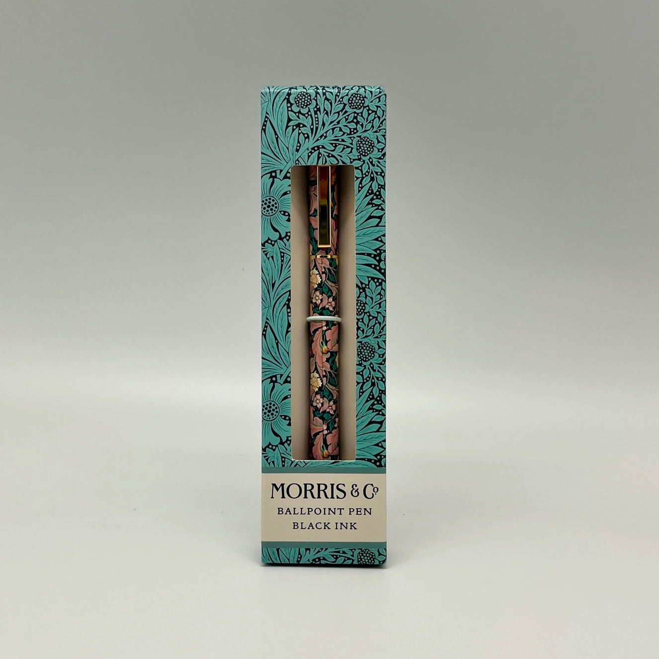 William Morris - Gift Box Pen Stationery Pink Green