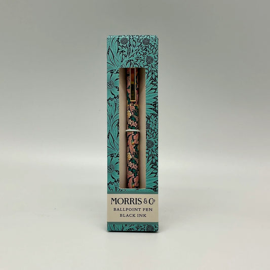 William Morris - Gift Box Pen Stationery Pink Green