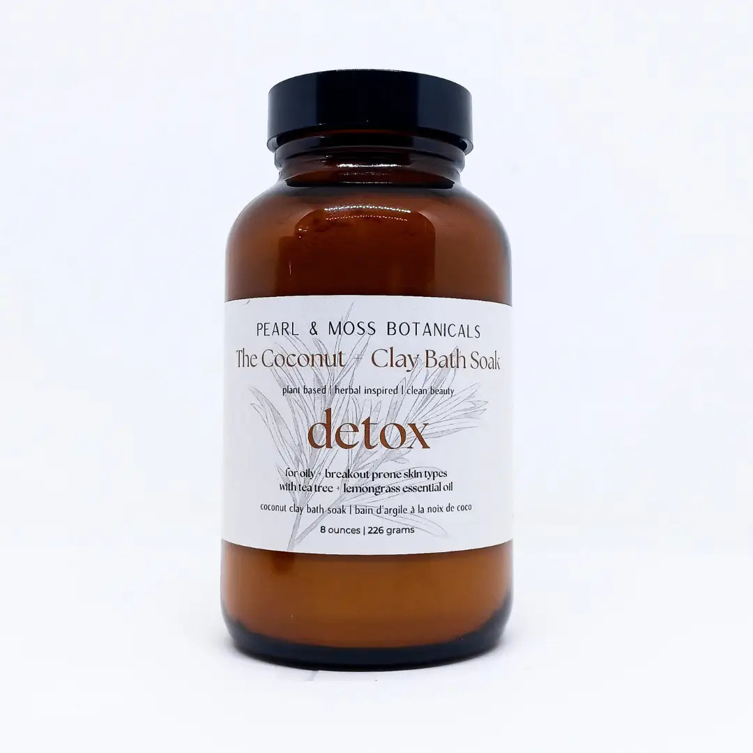 Pearl & Moss Botanicals - Coconut and Clay Bath Soak Detox