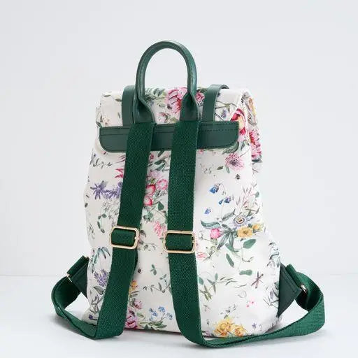 LUXURY BOUTIQUE GIFT 'Dainty' - FABLE ENGLAND British Blooming Toile Backpack
