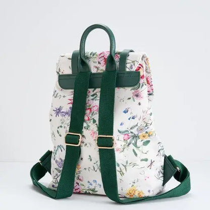 LUXURY BOUTIQUE GIFT 'Dainty' - FABLE ENGLAND British Blooming Toile Backpack